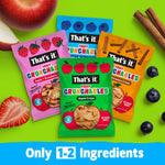 That's it Fruit Crunchables Variety Pack 100% Fruit Crisps Plant-Based Non-GMO Gluten-Free