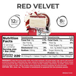 Power Crunch Protein Energy Wafer Bars, Red Velvet, 12 Count