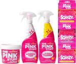 Stardrops pink stuff ultimate cleaning pack with miracle paste, multi-purpose spray, and bathroom foam for kitchens and bathrooms