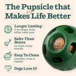 WOOF Starter Pack - Interactive Dog Toys for Small Pups 10-25 lbs - Chicken-Flavored Healthy Treats - Silicone Dog Treat Molds