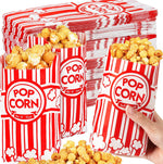 500pcs Paper Popcorn Bags for Party and Movie Nights