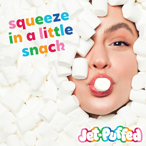 12 oz Classic Jet-Puffed Marshmallows, Delicious Dessert Topping, Fat-Free Snack