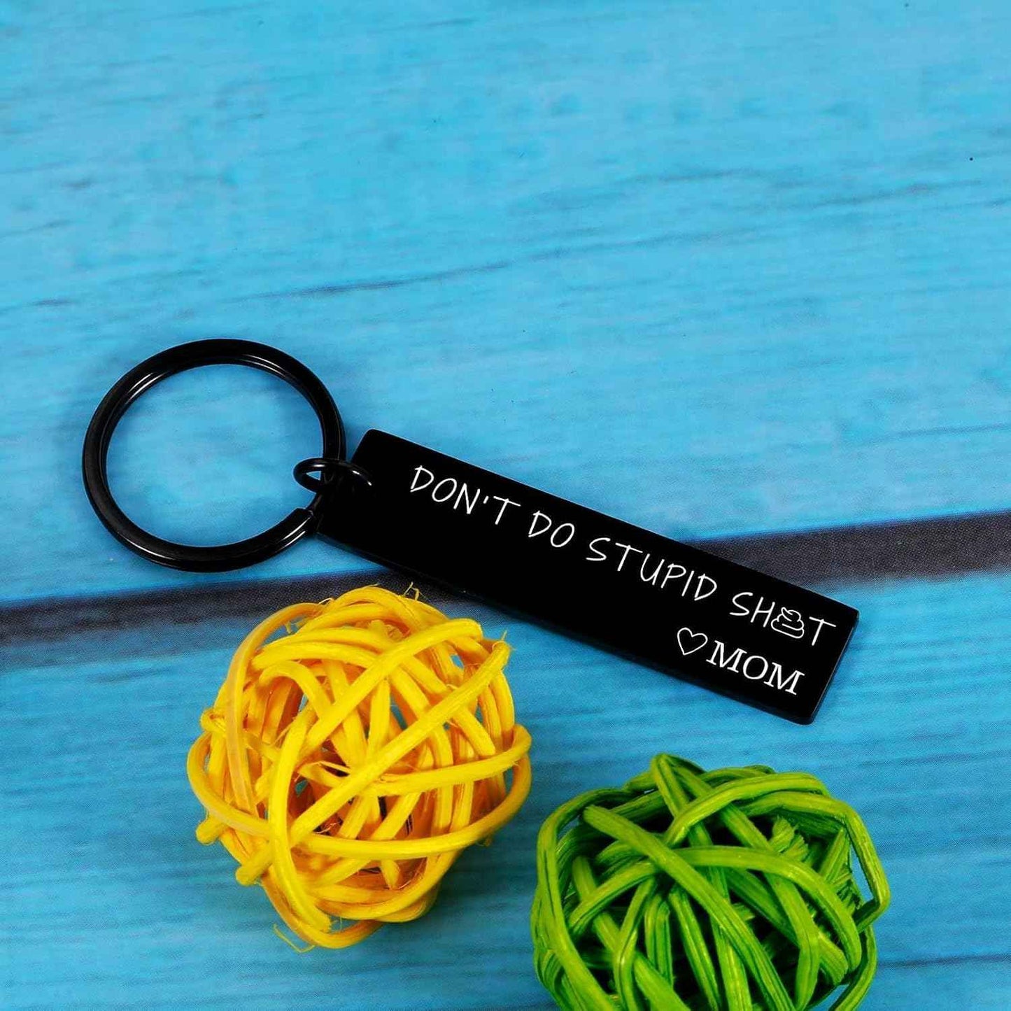 Don't Do Stupid ShitKeychain, Stocking Stuffers for Teen Boys 16-18, Valentines Graduation Gifts for Girls 16-18, Stupid Stuff, Boys Easter Basket Stuffers, New Job Gifts for Son Daughter