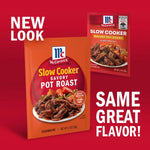 McCormick, 1.3 Oz Slow Cooker Savory Pot Roast Seasoning Mix Pack of 1 Old Fashioned Flavor