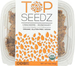 Top Seedz, Crackers Rosemary Organic, 5 Ounce