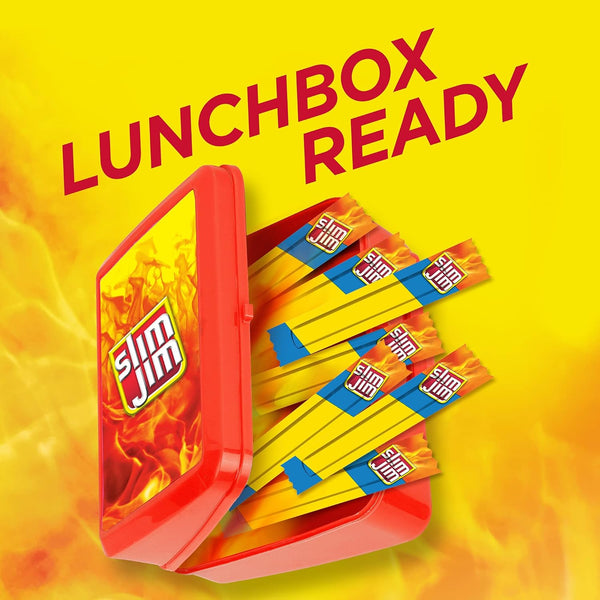 Slim Jim Smoked Meat Sticks, Mild Flavor, 26 Count, 0.28 oz Each