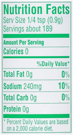 Lawry's Coarse Ground Parsley Garlic Salt with No MSG, 6 oz, Enhances Chicken, Steaks and Vegetables