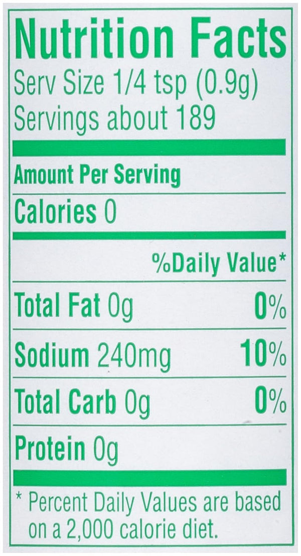 Lawry's Coarse Ground Parsley Garlic Salt with No MSG, 6 oz, Enhances Chicken, Steaks and Vegetables