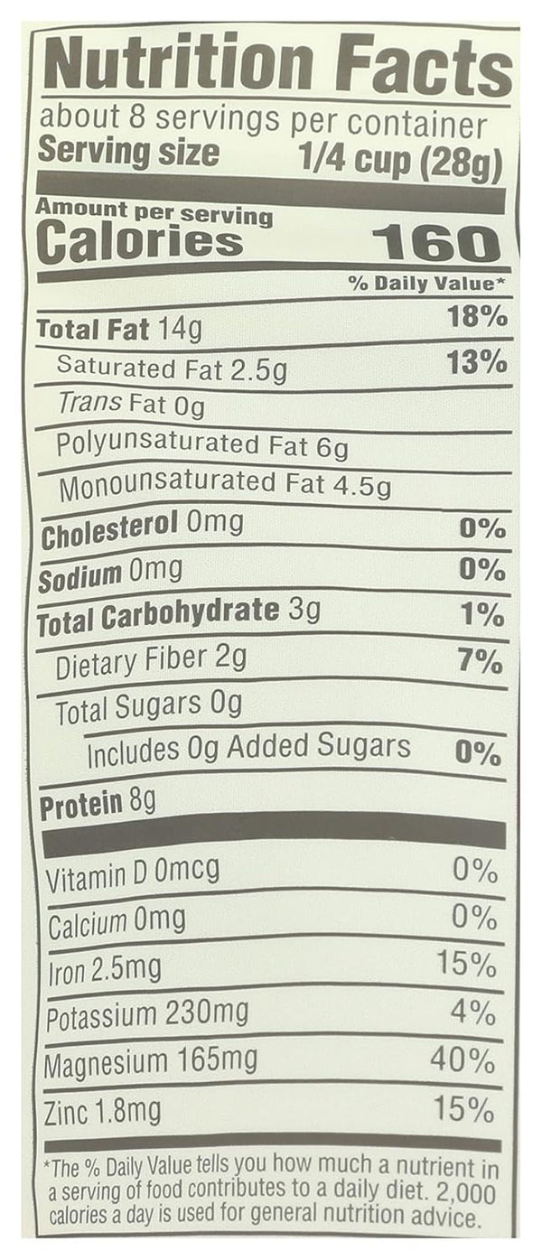 Organic 365 Pumpkin Seeds Unroasted Unsalted Non-GMO Snacking Baking Whole Foods Market 8 Ounce Bag
