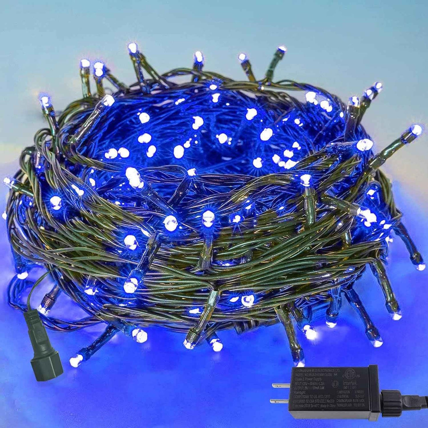 Upgraded 75.8 FT 200 LED Christmas String Lights Outdoor/Indoor, Timer & Memory Function & 8 Modes, Extendable Green Wire Waterproof Fairy String Lights for Xmas Tree Holiday Party Garden (Warm White)