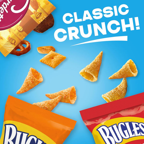 Classic Mix Snack Variety Pack with Bugles and Chex Mix