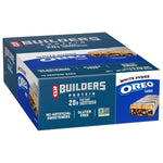 CLIF BUILDERS White Fudge OREO-Flavored Plant Based Protein Bars, 12 Pack, 2.4 oz each