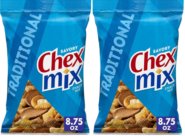 Chex Mix Turtle Snack Mix, Family Size, 13.5 oz