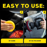 Meguiar's Ultimate Compound, 15.2 Oz, Pro-Grade Car Scratch Remover for Paint Correction and Polishing