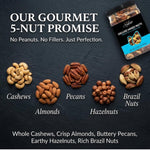Jaybee's unsalted mixed nuts, 32 oz, roasted deluxe nut mix