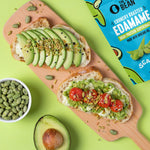 Crunchy Roasted Edamame Beans in Sea Salt, 4 oz, 3 Pack, Low Carb, Gluten-Free, Vegan