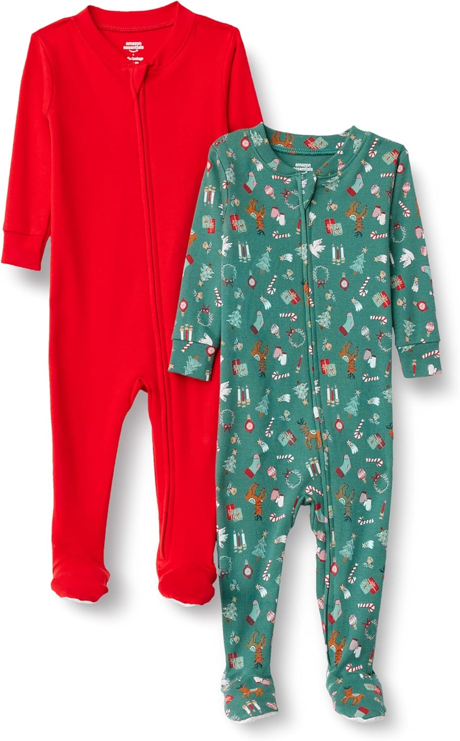 Amazon Essentials x Sofia Grainge Matching Holiday Family Pajama Sets