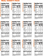 Plant-based meal replacement bar with whole food ingredients, oats, nuts, and seeds