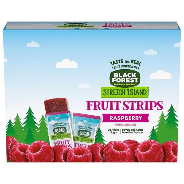Black Forest Stretch Island Fruit Strips Variety Pack, 48 ct, Non-GMO, Zero Grams Added Sugar