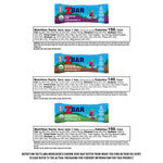 Zbar Protein Variety Pack Soft-Baked Energy Snack Bars with Organic Oats 6 Flavors Granola Bars