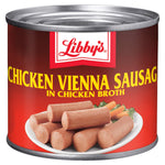 Libby's Ready to Eat Chicken Vienna Sausage in Chicken Broth, 10g Protein, 4.6 oz. Can