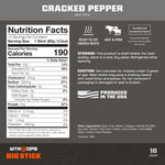 MTN OPS Big Stick High Protein Meat Sticks - 10 Count Carton