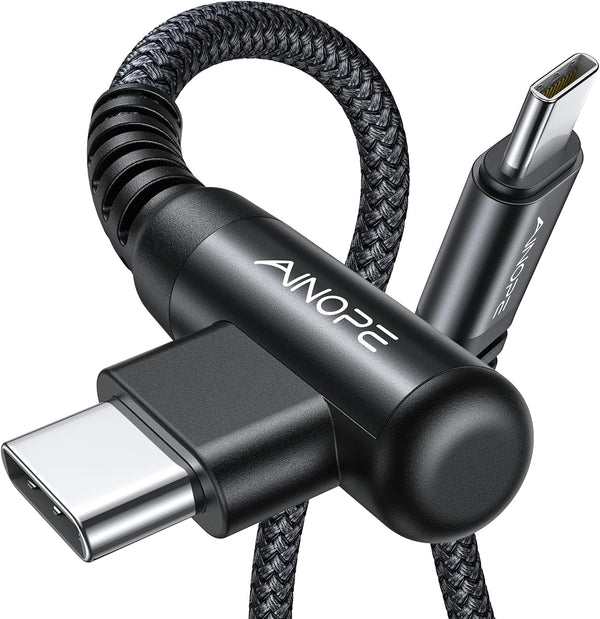ainope 60w 2-pack 6.6ft usb c to usb c cable fast charging phone charger for iphone 17 pro max accessories