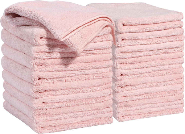 JOYMOOP 18 Pack Microfiber Cleaning Cloth, Kitchen Towels for Dish Drying Washing, Absorbent Streak Free Lint Free Rags for Cleaning, Reusable and Washable Towels - 10" x 10"