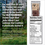 Old Trapper Double Eagle Beef Jerky, 21 Ounce Package, 10 Grams of Protein and 80 Calories per Serving