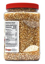 Snappy White Popcorn, 4 Pounds, Kernels, Non-GMO, Gluten Free, High Fiber Snack