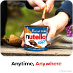 Nutella & GO! Chocolate Hazelnut Spread with Pretzel Sticks, 24 Snack Packs, 1.9 oz Each