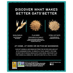Better Oats Steel Cut Instant Oatmeal Packets, Original Flavor with Flax Seeds and Whole Grains, Quick-Cooking Breakfast, 11.6 oz Box of 10 Pouches (Pack of 6)