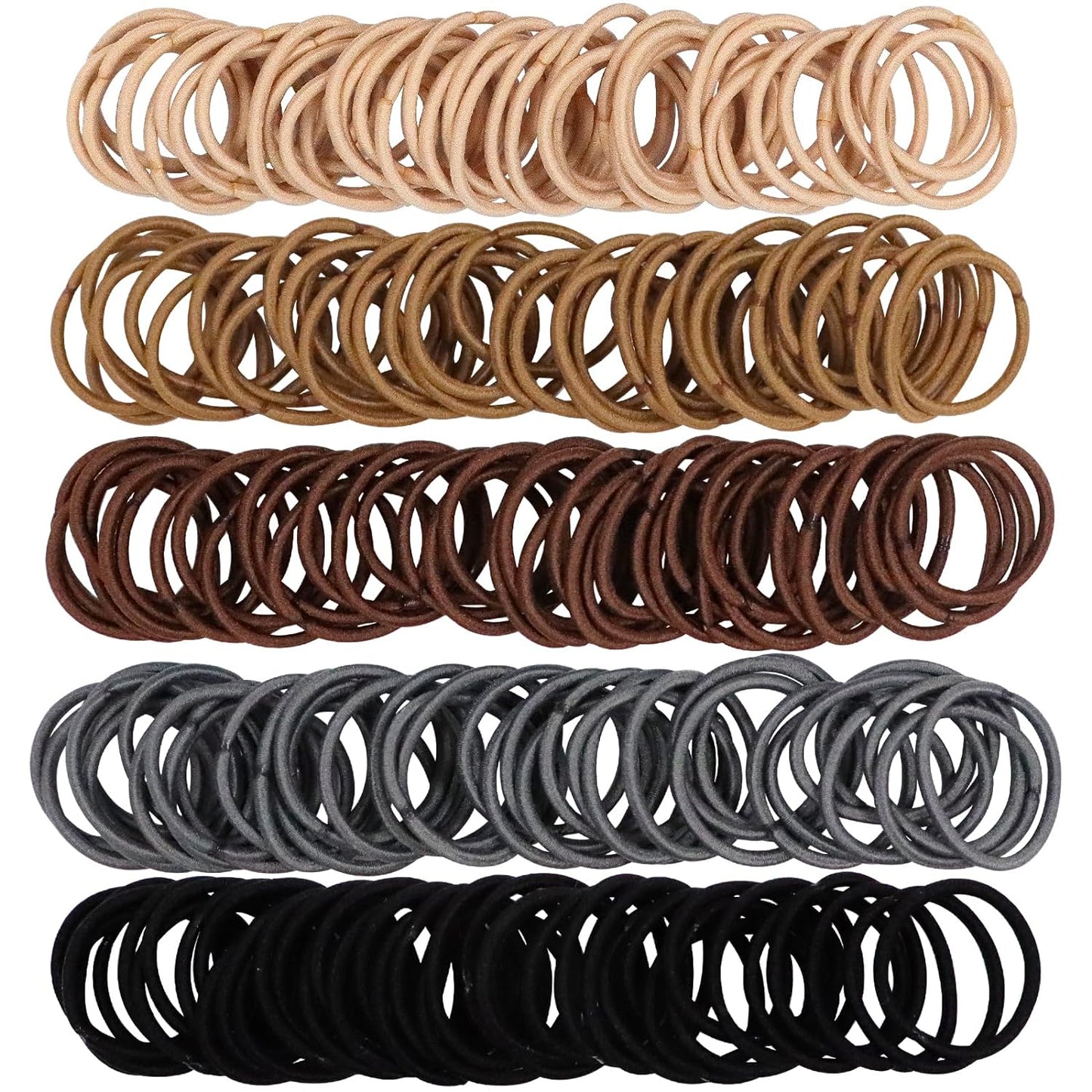 200PCS Small Hair Ties,No Crease Baby Hair Ties,Elastic Hair Ponytail Holder Hair Accessories for Baby Girls Infants Toddlers Kids