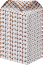 Kitinjoy Cotton 8 Pack Terry Kitchen Dish Cloths, 12 x 12 Inches Super Soft and Absorbent Dish Rags, Quick Drying Dish Towels for Washing Dishes, Mixed Color