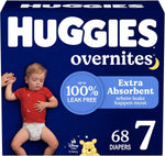 Huggies Overnites Size 5 Overnight Diapers, 50 Ct, 27+ lbs, Disney Designs
