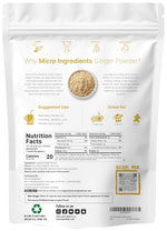 Organic Ginger Powder 2lbs - Premium Spice & Seasoning for Baking, Cooking & Tea