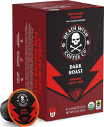 Death Wish Coffee Medium Roast Single Serve Pods 50 Count