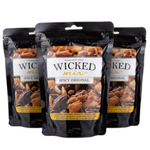 Wicked Mix Snack Mix with Mixed Nuts - Resealable Bag with Almonds, Cashews, Pretzels, Pecans
