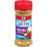 McCormick Salt-Free Vegetable Seasoning, 4.16 oz, No MSG, Flip-Top Bottle