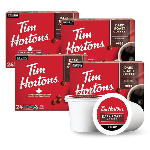 Tim Hortons Original Blend Medium Roast Coffee K-Cup Pods Compatible with Keurig Brewers