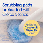 Clorox Scentiva ToiletWand Toilet Cleaner Refills Coconut and Waterlily 10 Count