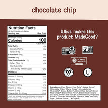 Gluten Free Granola Bars with Dark Chocolate and Vegetable Extracts, 40 Count