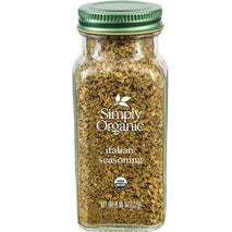 Simply Organic Italian Seasoning, 0.95 Ounce, Organic Herbs Blend of Oregano, Majoram, Thyme, Rosemary, Basil, Sage, Kosher, NonGMO