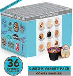 Crazy Cups Flavored Coffee Pods Variety Pack for Keurig K Cups Brewers