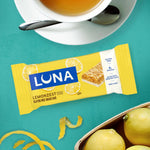 LUNA Bar LemonZest Flavor Gluten Free Snack Bars Value Pack 12 Pack