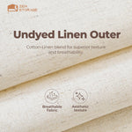 Cotton Linen Drawer Organizer for Baby Clothes, 12-Pack Multi-Size Nursery Dresser Dividers