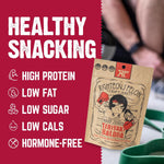 Righteous Felon Beef Jerky Variety Pack, 8 Pack Sampler, Gluten Free, High Protein, Keto, Low Sugar