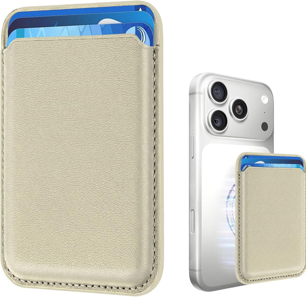Magnetic wallet for iPhone and other smartphones with RFID blocking technology