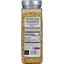 McCormick Culinary 21 oz Everything Bagel Seasoning Blend, Poppy Seed, Sesame Seed, Garlic, Onion, and Salt