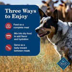blue buffalo homestyle recipe adult wet dog food, chicken and beef dinner variety pack, 12.5-oz cans, 6 count, 3 of each